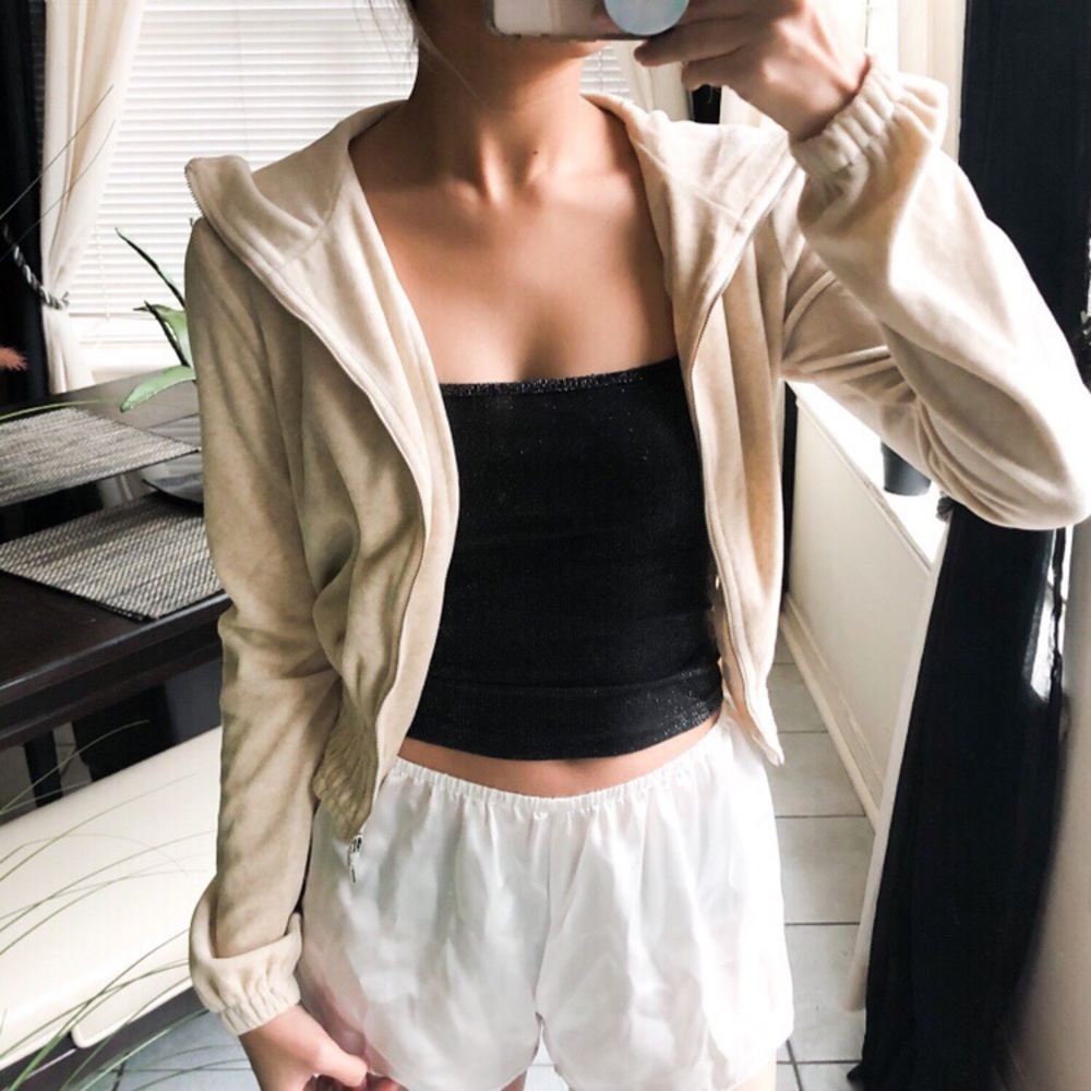 Victoria’s Secret Moda International Velour Hoodie